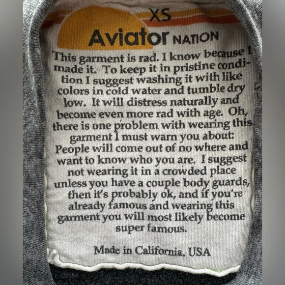 Aviator Nation Daydream Relaxed Crew Sweatshirt - Picture 4 of 17